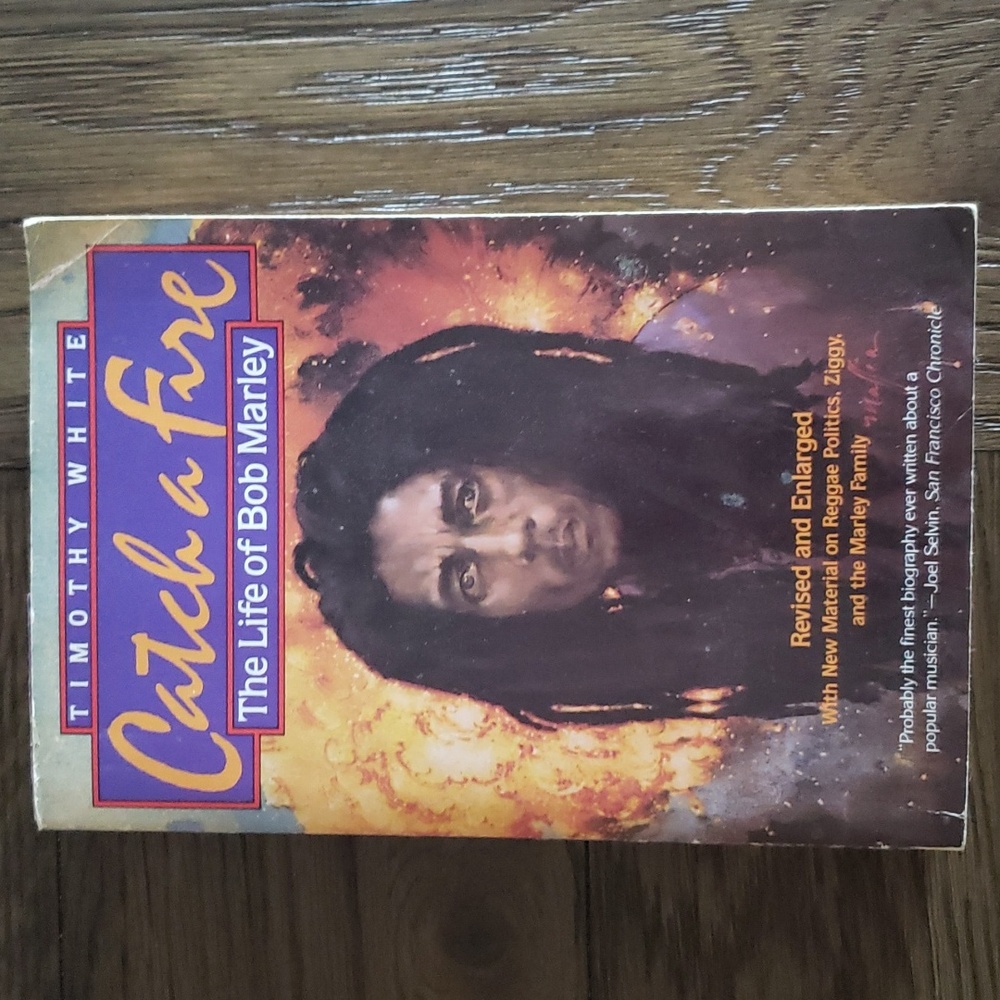Vintage Copy Catch a Fire The Life of Bob Marley Written by Timothy White